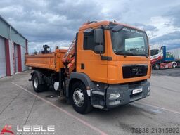 MAN TGM 18.330 4x2BB*Atlas Terex 120*Meiller Kipper*