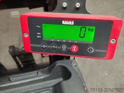 Linde D14SPi/133 mit Wiegesystem von RAVAS