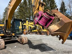 CATERPILLAR 323 E Powertilt 2x Löffel Top