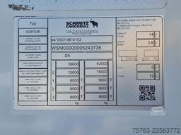Schmitz Cargobull SCB*S3B - Frigo Schmitz - Hooks/Rohrbahnen/Vlee...