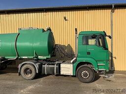 MAN Stapel und MAN MAN TGS 18.360 4x4 BLS (Agro LOF) und Stapel 3-Achs Tanksattelauflieger