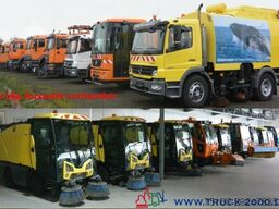 Schmidt Johnston Bucher Sweeper CX 201 Kehren + Sprühen Klima