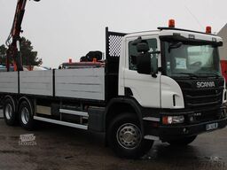 Scania P410 + atlas 190 4x hydrolic + 6x4  remote + EU...