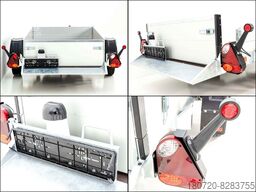 Vezeko Absenkanhänger 127x246cm 1,0t Bordwandaufsatz