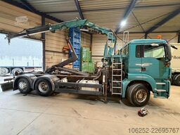 MAN TGS 26.360 6x2 HOOKLIFT + CRANE TEREX ATLAS TLC...