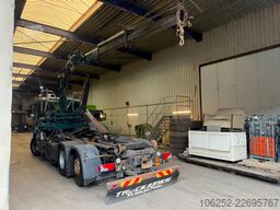 MAN TGS 26.360 6x2 HOOKLIFT + CRANE TEREX ATLAS TLC...