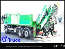 MAN TGS 26.460 LL  Kipper Kran Funk Lenkachse,