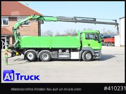 MAN TGS 26.460 LL  Kipper Kran Funk Lenkachse,