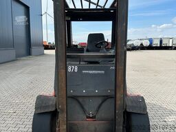 Linde H80D-03 FORKLIFT, 8000KG, duplex, 6 cil. Deutz ...