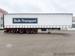BP TRAILER 4 axle Curtainsider / Planenauflieger