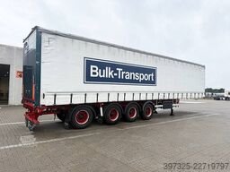 BP TRAILER 4 axle Curtainsider / Planenauflieger
