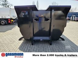 Abrollcontainer Halfpipe ca. 16m³, Hardox, hydr.