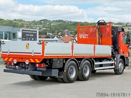 MERCEDES-BENZ ACTROS 2636*HIAB 122 BS-2 HIDUO + FUNK/6x4 * TOP