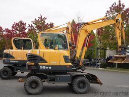 Hyundai Robex 55W-9 Wheeled Excavator 5.5t / 2pc