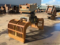 Caterpillar Demolition and sorting grapple CAT G320B with OQ80