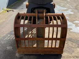 Caterpillar Demolition and sorting grapple CAT G320B with OQ80