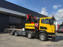 Scania R 420 LB 8x4 Palfinger PK 85002 F + JIB PJ 170 E