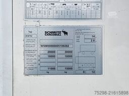 SCHMITZ CARGOBULL SKO 18/L - 13.4 FP 60 COOL / Thermo King