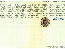 MAN TGM 18.340 4x2 LL / Ldbw / Carrier Supra 1250Mt