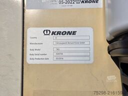 KRONE SD/Trennwand/Doppelverd./ Doppelst./ATP/TIR