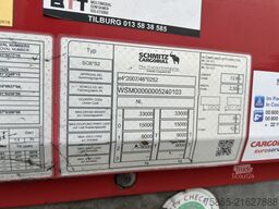 Schmitz Cargobull SCB S2 / Box Trailer / 2 as Disk / APK TUV 07-26