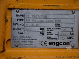 Caterpillar M316F - mobile excavator - Tilrotator Engcon