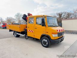MERCEDES-BENZ Vario 816 DOKA Pritsche Kran 14m AHK