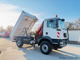 MAN TGM 13.250 4x4 KRAN FUNK AHK single bereift