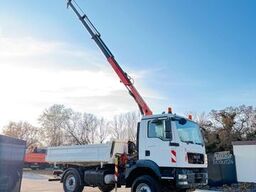 MAN TGM 13.250 4x4 KRAN FUNK AHK single bereift