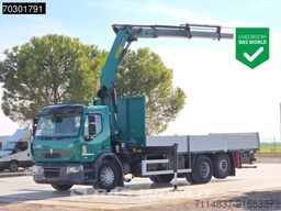 Renault Premium 380 6X2 Grúa Palfinger PK20002 + Eje El...