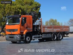 Renault Premium 430 Lander 6X4 211 EP-4 HIDUO Kran Cran...