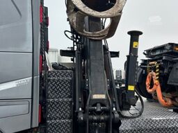 VOLVO FH 16 650 6X4 LANGHOLZZUG + DOLL M2K-9L NACHLäUFER MIT PALFINGER EPSILON S260C96, I-SHIFT, RETARDER,