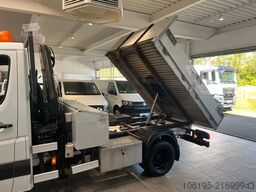 MERCEDES-BENZ Sprinter Kipper + HIAB Kran * Zul-Ges=3.500kg+