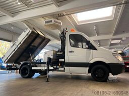 MERCEDES-BENZ Sprinter Kipper + HIAB Kran * Zul-Ges=3.500kg+