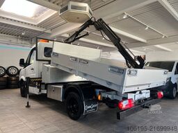 MERCEDES-BENZ Sprinter Kipper + HIAB Kran * Zul-Ges=3.500kg+