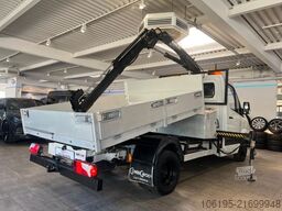 MERCEDES-BENZ Sprinter Kipper + HIAB Kran * Zul-Ges=3.500kg+