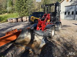 Heracles H280 Wheel Loader w/Snow Plow, Bucket and Pallet F