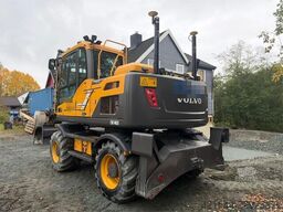 Volvo EW140D Wheeled Excavator with Rototilt, GPS and Gr