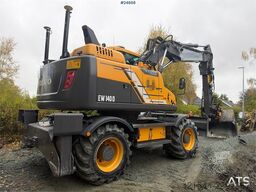 Volvo EW140D Wheeled Excavator with Rototilt, GPS and Gr