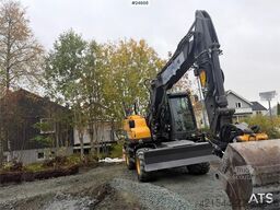 Volvo EW140D Wheeled Excavator with Rototilt, GPS and Gr