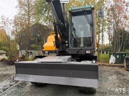Volvo EW140D Wheeled Excavator with Rototilt, GPS and Gr