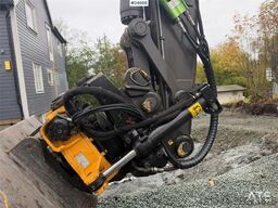 Volvo EW140D Wheeled Excavator with Rototilt, GPS and Gr