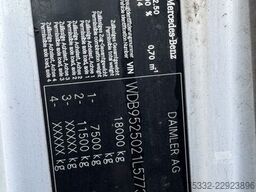 Mercedes-Benz Axor 1833 Tele Absetz VDL Schalter Klima
