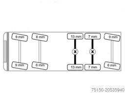 MERCEDES-BENZ 4443 10x4 BB - LIEBHERR 51 m - Nr.: 438