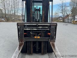 Toyota 42-7FD45 forklift – 9355 hours – 5.5 meter lifting