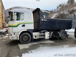Scania R124 6x2 tippbil WATCH VIDEO