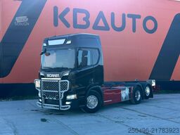 Scania R 730 6x2*4 9 TON FRONT AXLE / HYDRAULICS / RET...