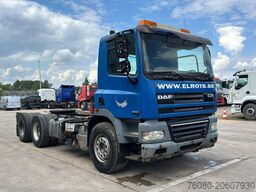 DAF CF 85.410 (BELGIAN TRUCK / HOOK / 10 TYRES)