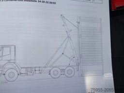 DAF CF 410 8X4 NCH CONTAINER SYSTEEM 32 TON 90 grad...