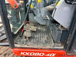 KUBOTA KX 080-4 alpha Kettenbagger / AC / 40.500 EUR